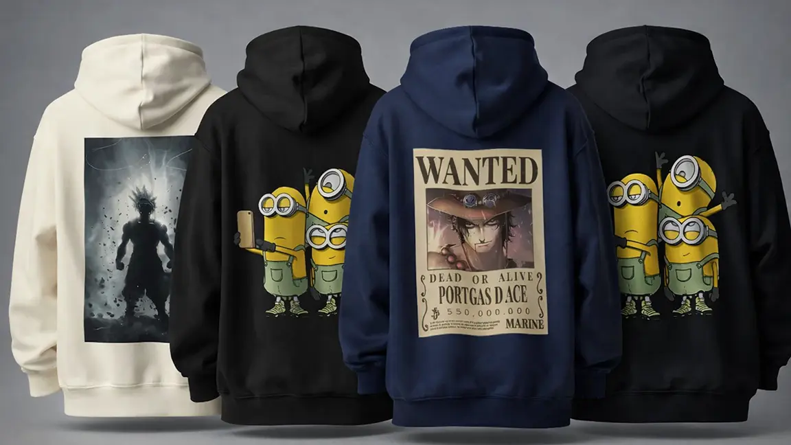 Ultimate Anime Hoodies Collection – Tanjiro, Luffy & Naruto Hoodies at Taranika Store