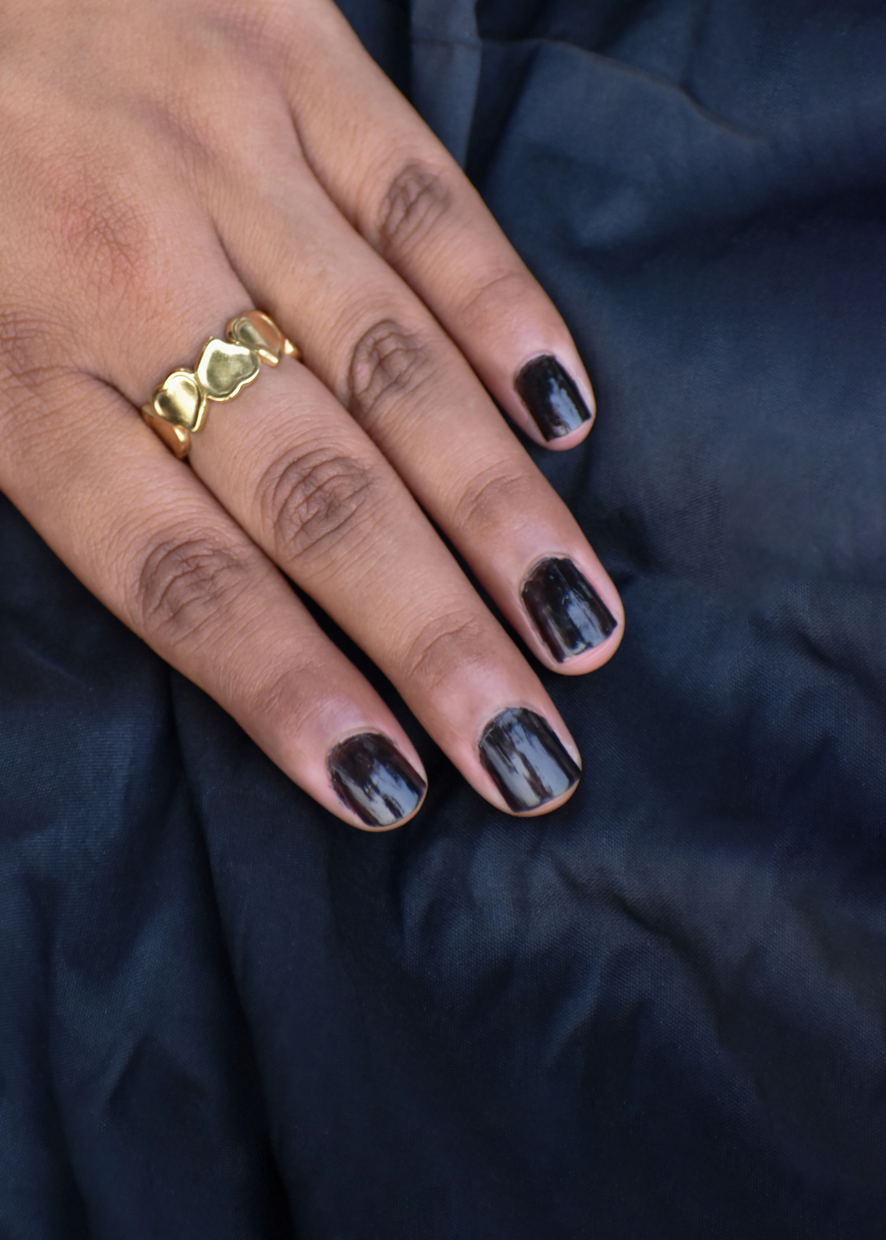 Heart Ring| Anti Tarnish| Golden Color| Western Style - Hover Image