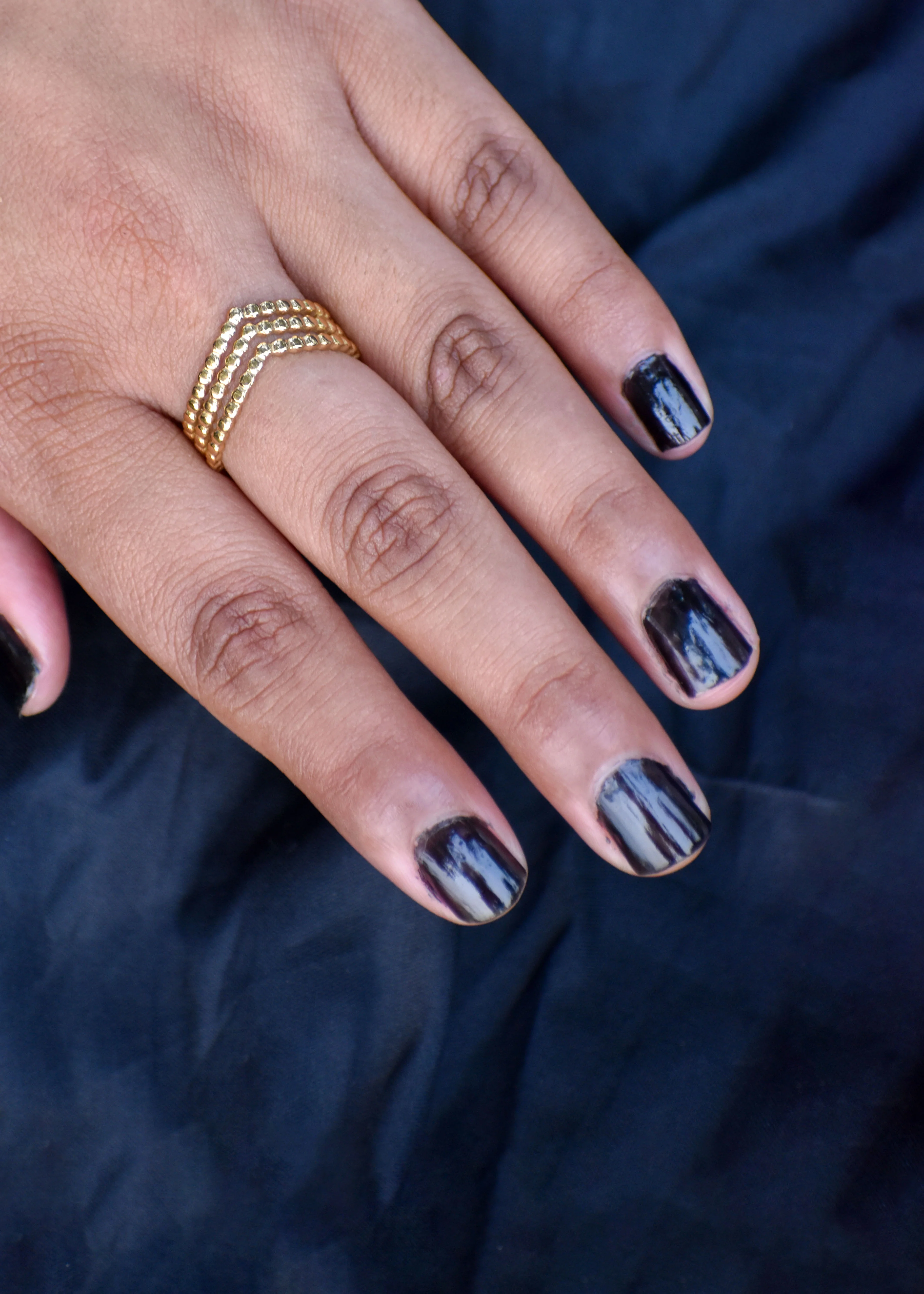 Queen Ring| Anti Tarnish| Golden Color| Western Style - Hover Image