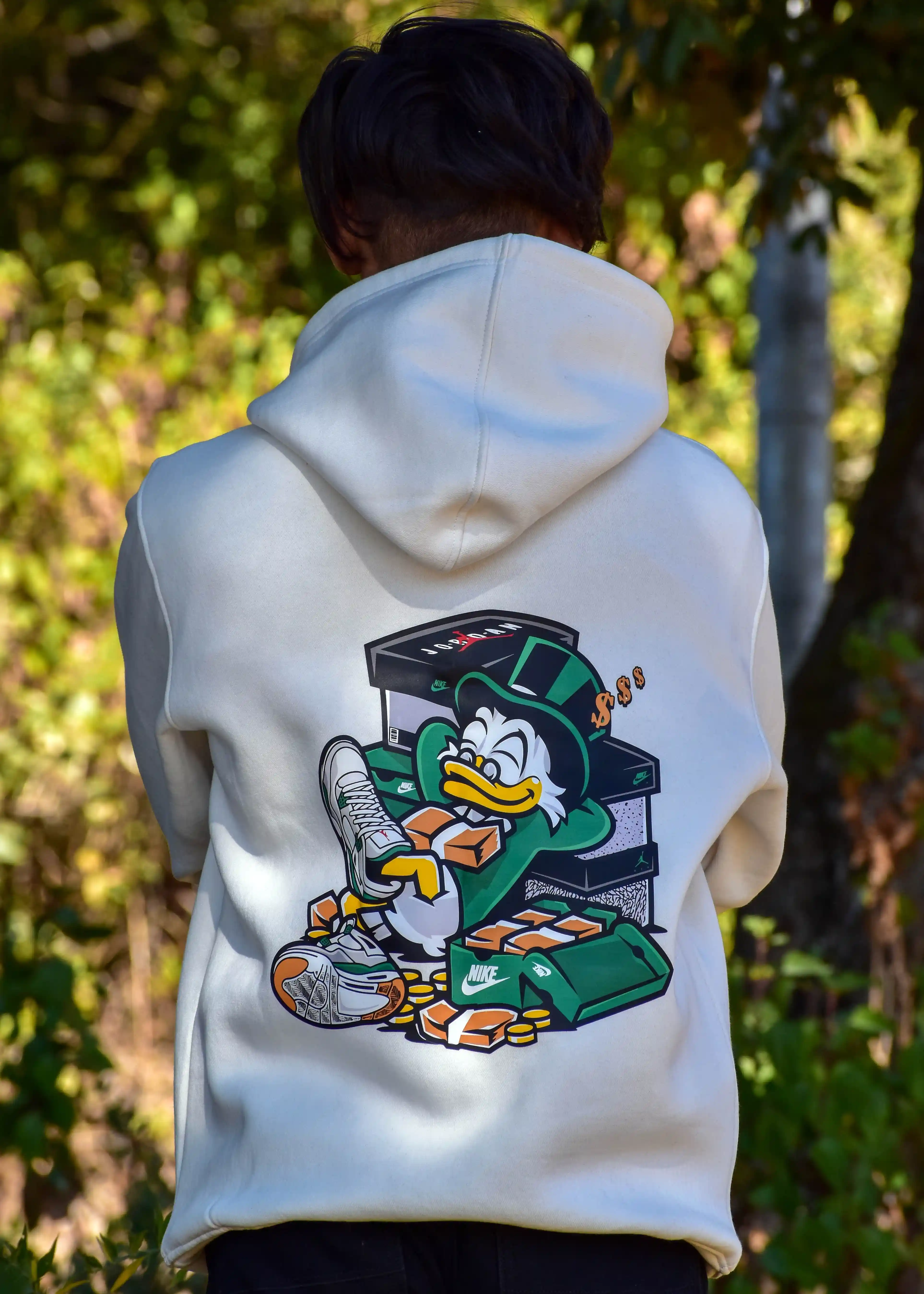 Rich Duck| Funky Hoodie| 100% Pure Cotton Image
