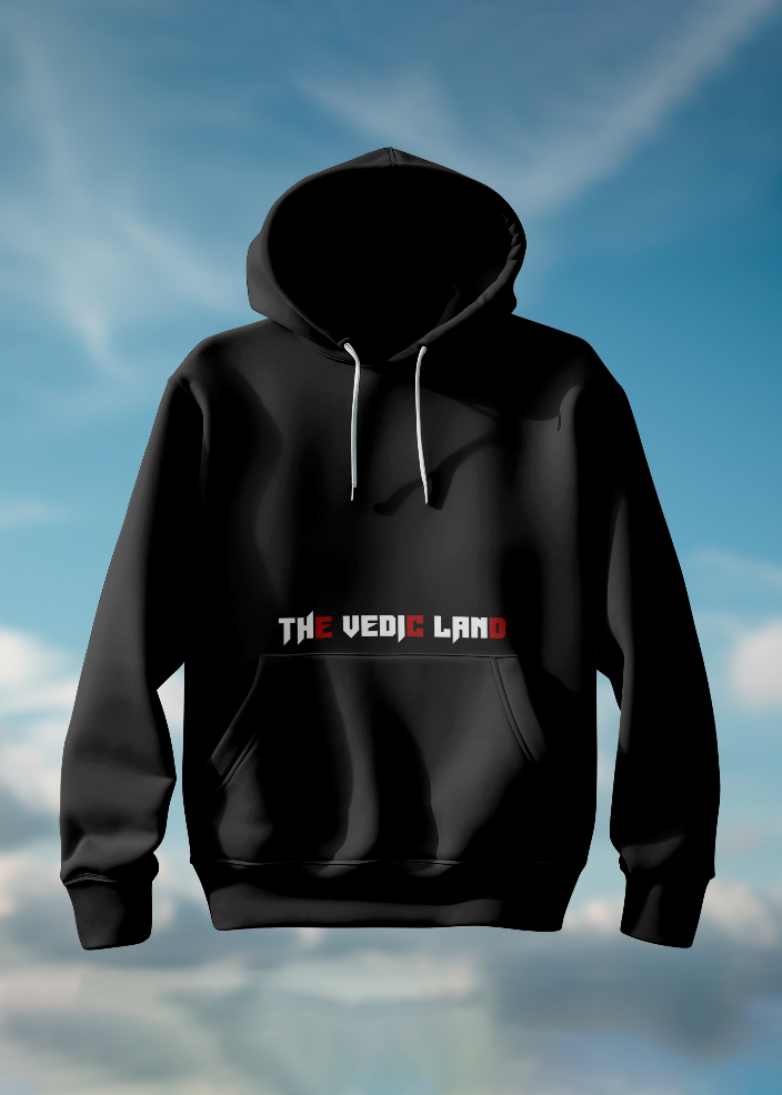 The Vedic Land Hoodie| Haryana Hoodie| 100% Pure Cotton| 400 GSM - Hover Image
