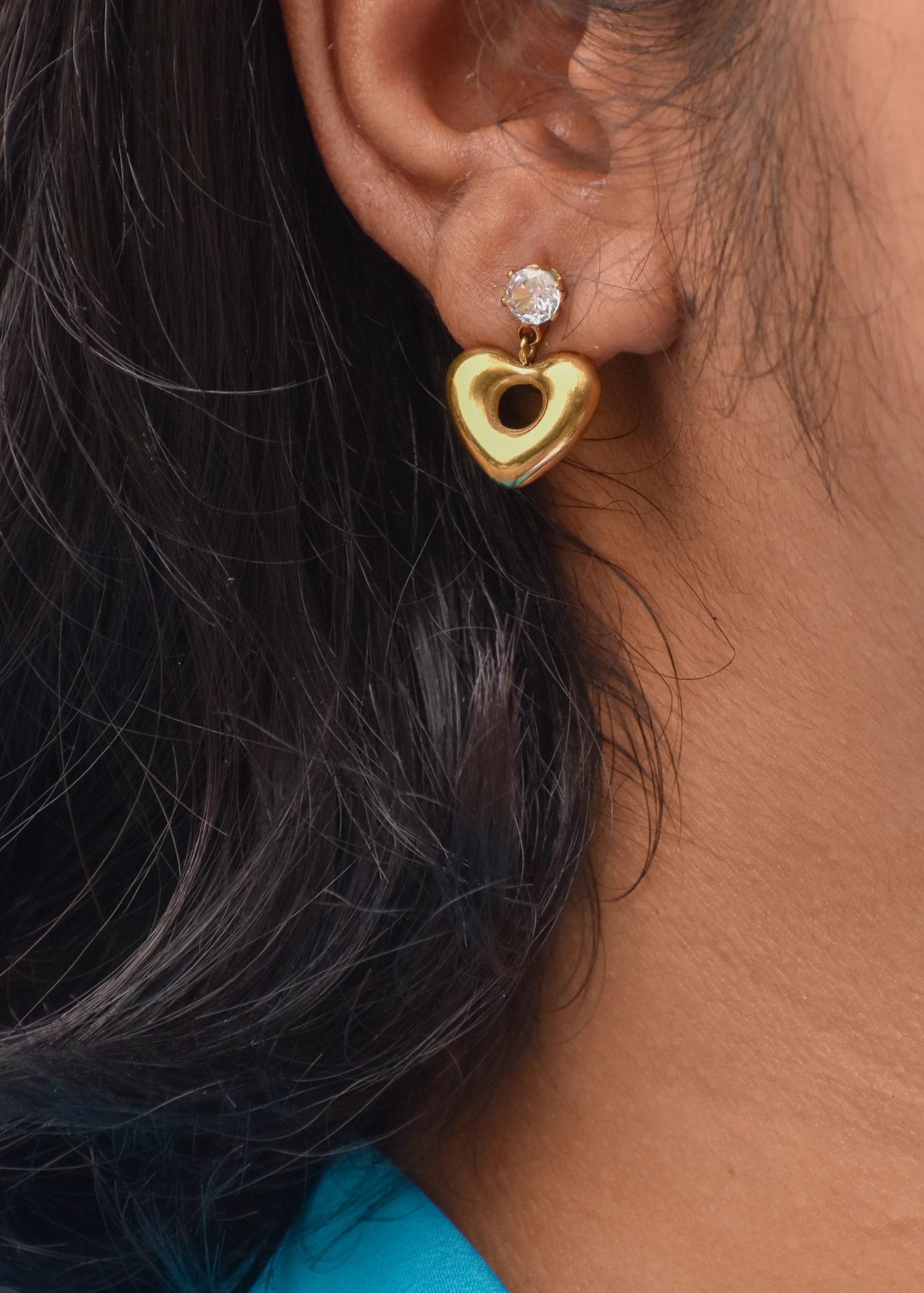 Love Earring| Anti-Tarnish Image