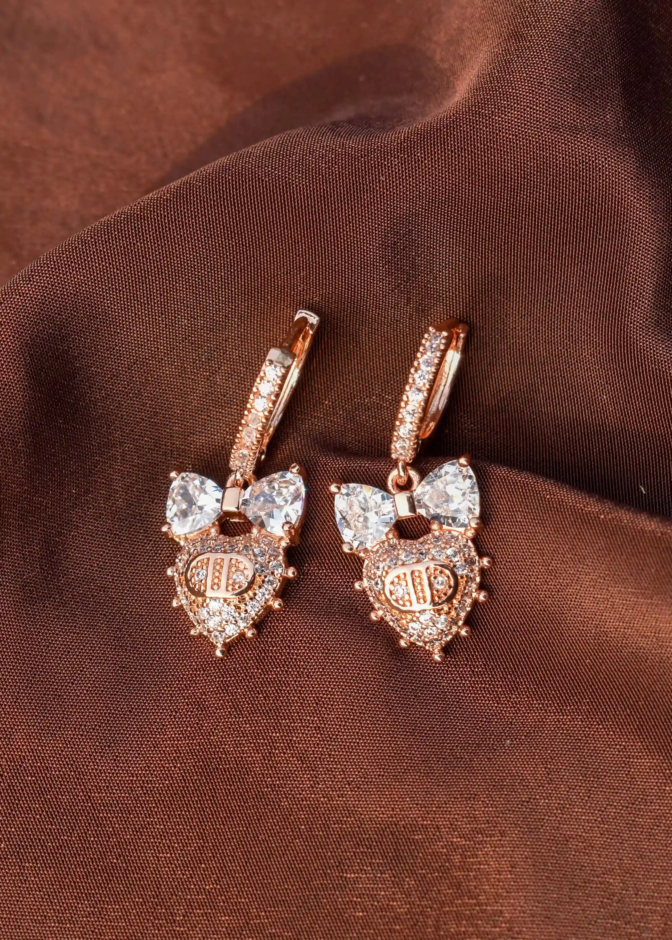 Bow Love Earrings Image