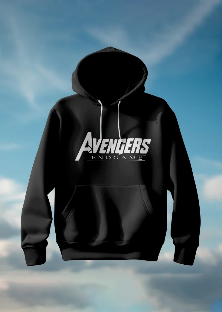 Avengers End Game (white) Hoodie| Marvel| 100% Pure Cotton Image