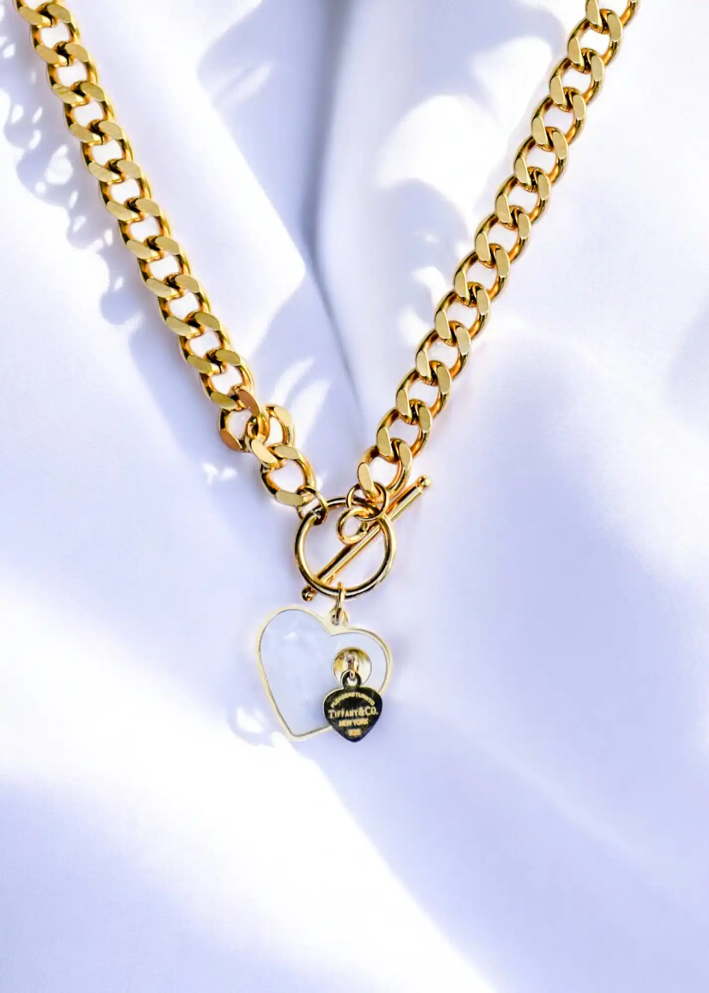 Heart Lock Pendant| Anti Tarnish Image